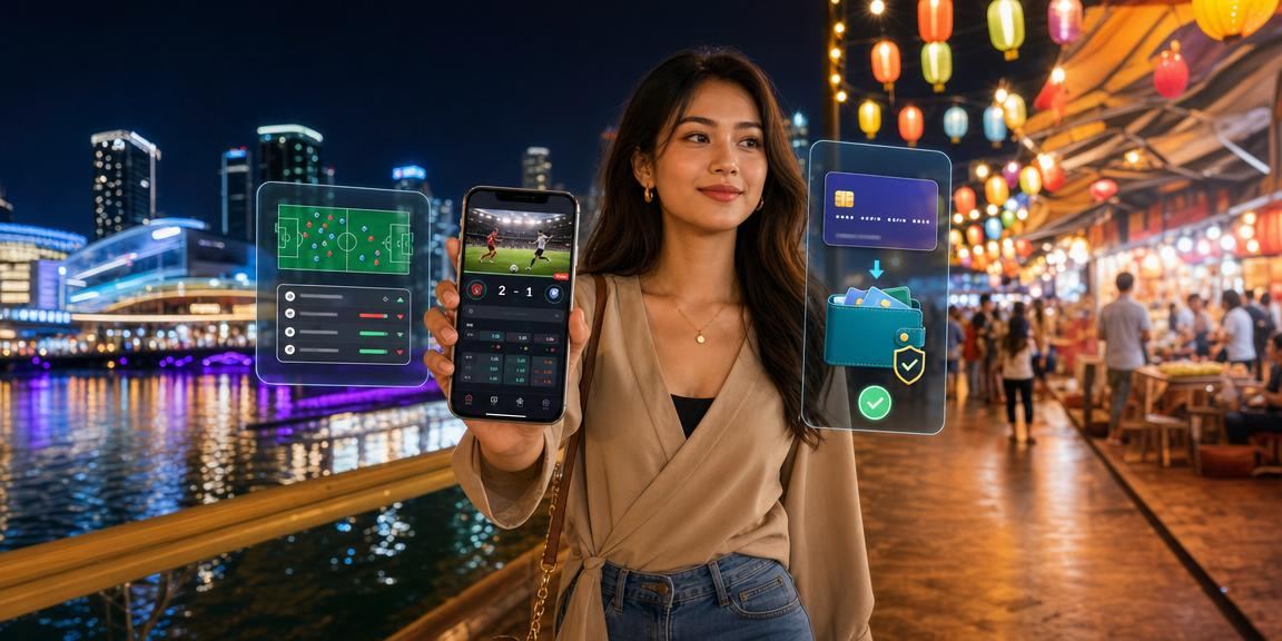 Pengguna Johor mengakses pertaruhan sukan melalui telefon bimbit