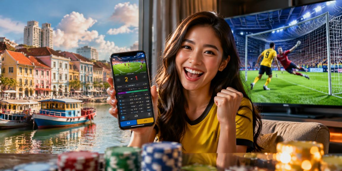 Pemain Penang menggunakan kasino mudah alih waze2win